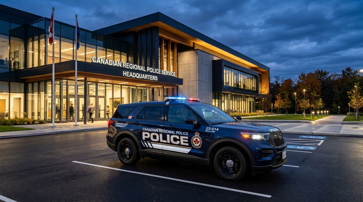 Halton Regional Police Patrol Vehicle